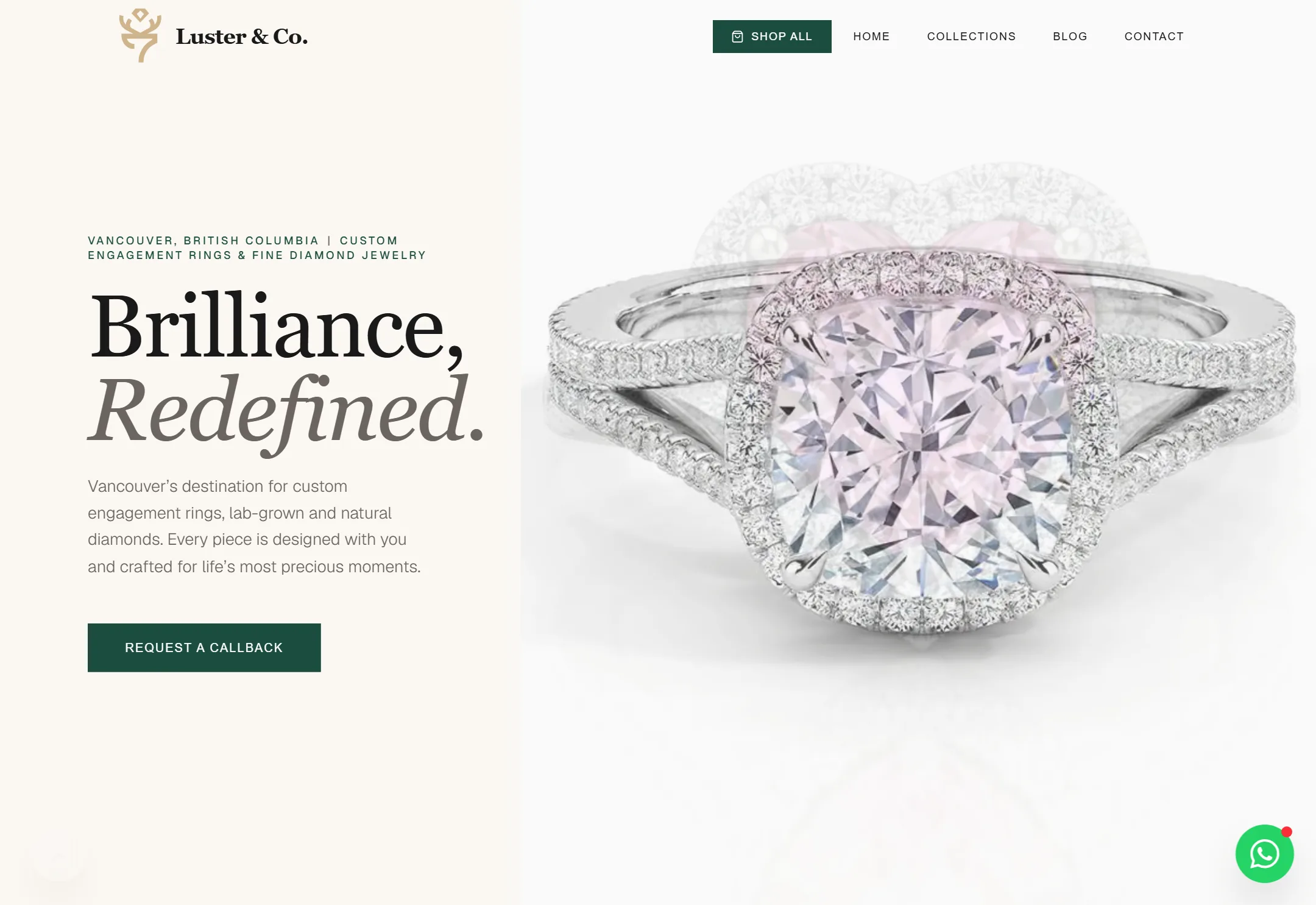 Luster & Co. website